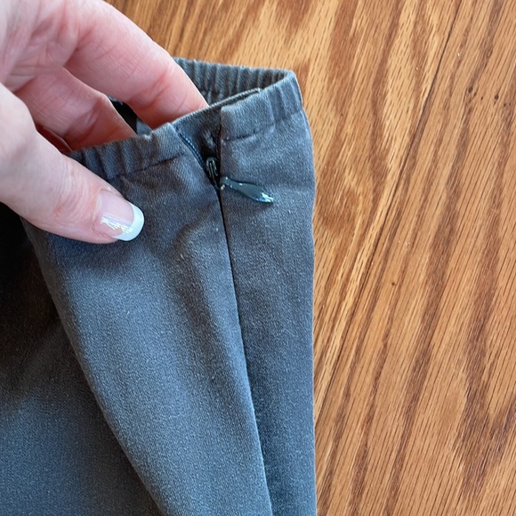 Eileen Fisher Gray Elastic Waist Pants Size Small Comfy Neutral Cotton Spandex - Picture 6 of 10